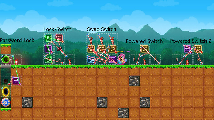 More wiring toggles - all but one implemented