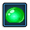 Green Elastic Blob