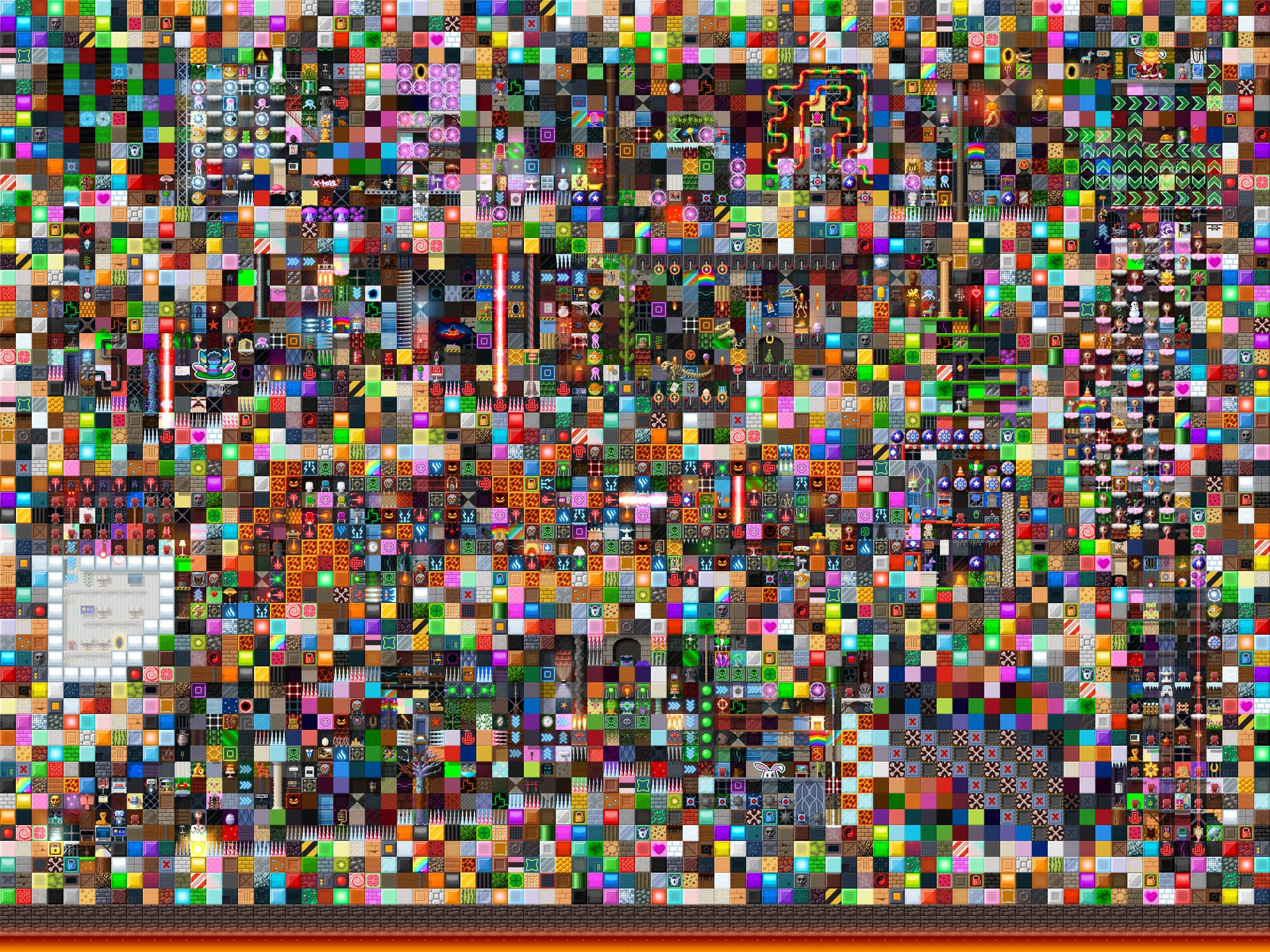 minecraft art 2048 pixels wide and 1152 pixels tall