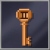 bronze key